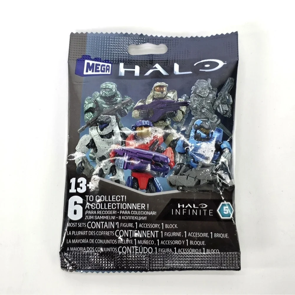 Mega Construx Halo Infinite Series 5 Blind Bag 45TC Spartan Yoroi Active Camo